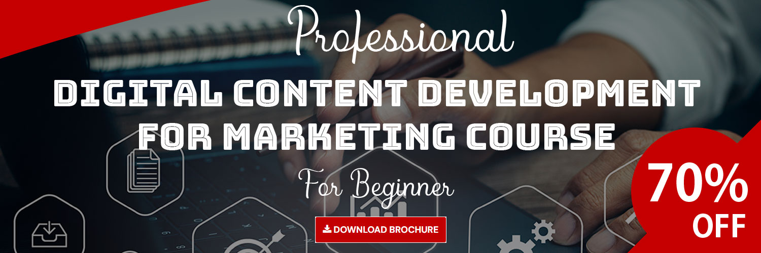 Digital Content Development for Marketing Course